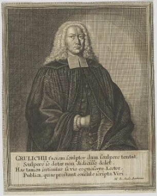 Bildnis des Martin Grulichius