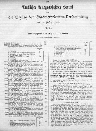 No. 11, 15. März 1900