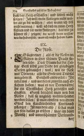 194-206, IIX. Die Rose - XII. Der Fürstliche Einzug