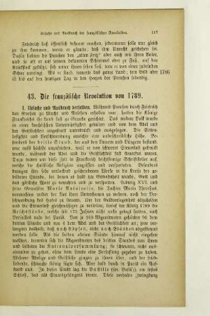 43. Die französische Revolution von 1789