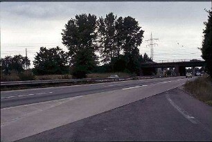 Einfahrt Nord zu Fahrbahn Nord (Heidelberg Richtung Basel)