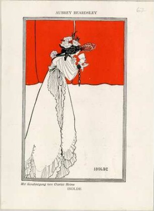 Beardsley, Aubrey: Isolde