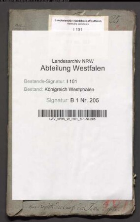 Erhebung eines Wegegeldes in der Stadt Warburg