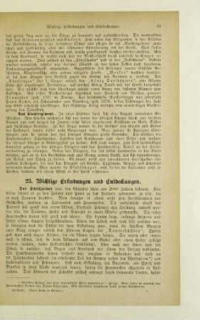 23. Wichtige Erfindungen und Entdeckungen