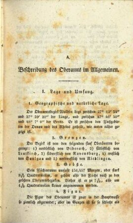 Beschreibung des Oberamts Waldsee