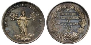 Heide: Preismedaille der Gewerbeausstellung zu Heide