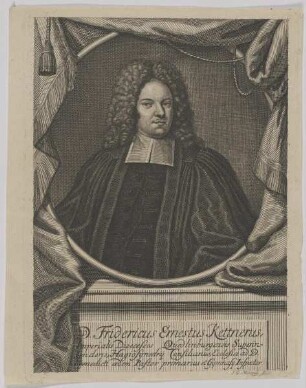 Bildnis des Fridericus Ernestus Kettnerus