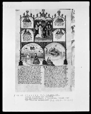 Biblia Pauperum aus Salzburg — ---, Folio 22verso