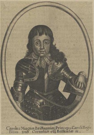Bildnis des Carolus II., König von England