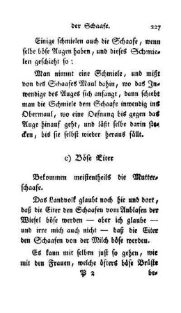 c) Böse Eiter