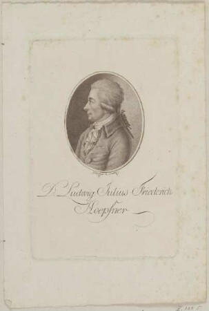 Bildnis des Ludwig Julius Friederich Hoepfner