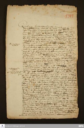 Brief von Johann Daniel Herrnschmidt [an Unbekannt].