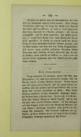 15. Das Ritterwesen