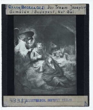 Rembrandt, Josephs Traum (Budapest SM 236)