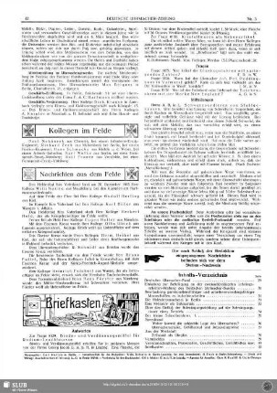 Kollegen im Felde