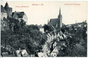 Leisnig. Schloss, Kirche, Schlossberg