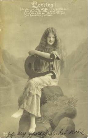 Loreley! - Ich glaube, die Wellen verschlingen [...]