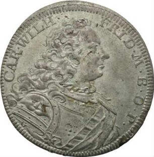 Münze, 1/2 Guldentaler (30 Kreuzer), 1735