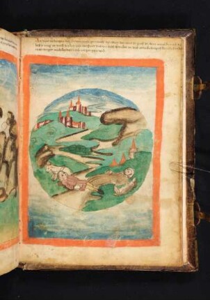 10. Zeichen: Erdbeben, Menschen und Tiere fallen zu Boden