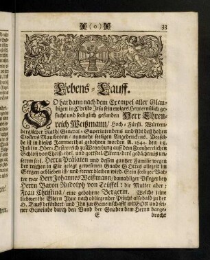 33-63, Lebens-Lauff