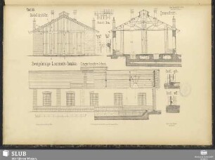 Zweigeleisige Locomotiv-Remise