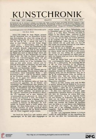 Heft 18 (29. Januar 1915)