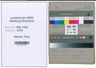 Entnazifizierung Paul Klemer , geb. 20.02.1886 (Kaufm.Angestellter)