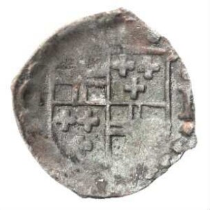 Fundmünze, Pfennig (einseitig), Pfennig (Schüsselpfennig), 1581 - 1599
