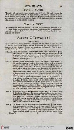 Alcune Osservazioni