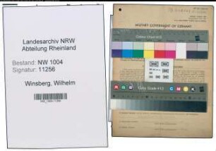 Entnazifizierung Wilhelm Winsberg , geb. 10.07.1913 (Lokheizer)