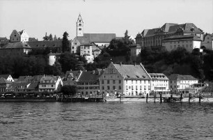 Meersburg: Seeansichten: Schloss, Hafen u.a.