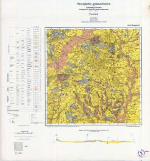 1924 Hennstedt, Geologische Landesaufnahme von Schleswig- Holstein