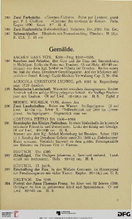 Gemälde (Nr. 198-233)