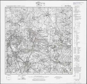 Meßtischblatt 2888 : Mlawa, 1940 : Mlawa. - Aufn. 1909, letzte Nachtr. 1928 (nach Polen 1935. - 1:25000. - [Berlin]: Reichsamt für Landesaufnahme, 1940. - 1 Kt.
