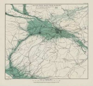 Plate III. Map Of Clyde Basin Near Glasgow