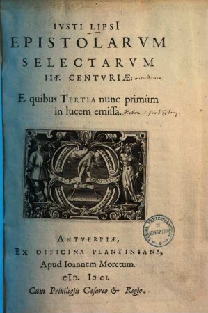 Epistolarum selectarum II. centuriae