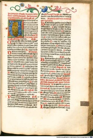 Breviarium Pataviense : im Auftrag von Christoph von Schachner, Bischof von Passau. [1-6], 5. Proprium de tempore. Pars aestivalis. - Proprium de sanctis. Pars aestivalis