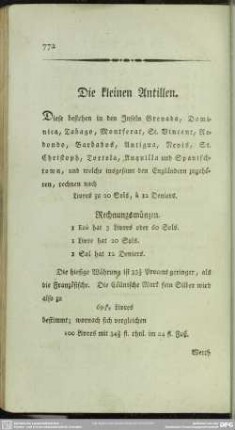Die kleinen Antillen