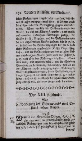 Der XIII. Abschnitt.