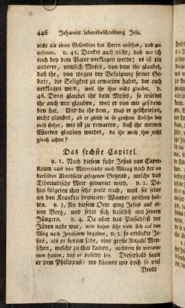 446-463, Das sechste Capitel. - Das siebente Capitel.