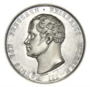 Pfeuffer, Carl: Friedrich Wilhelm III., Ehrenmedaille für Rettung aus Gefahr