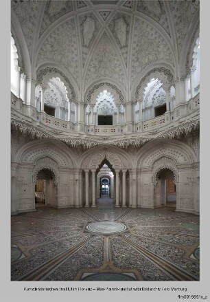Castello di Sammezzano, Villa di Sammezzano, Ballsaal, Sala da Ballo, Weißer Saal, Sala Bianca, Reggello