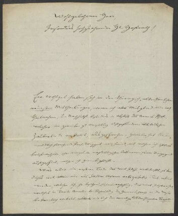 Brief an Jacob Grimm an Goethe-Comité (Ansetzungssachtitel von Bearbeiter/in) : 06.08.1842