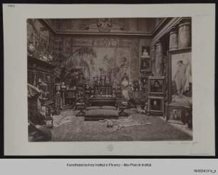 Atelier und Kunstsammlung des Florentiner Malers Odoardo Gelli - Atelier del pittore Edoardo Gelli