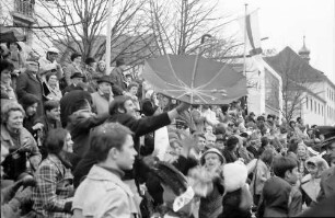 Freiburg: Freiburger Fasnet 1972 [Zuschauer]