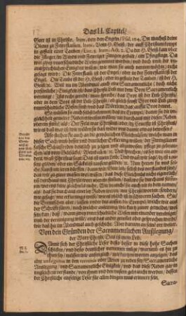 Von den Gründen der Sacramentlichen Außlegung/ der Wort Christi/ Das ist mein Leib.