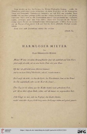 Harmloser Mieter