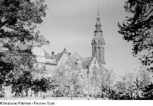Blick auf die Reformierte Kirche