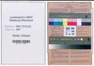 Entnazifizierung Eduard Syben , geb. 09.02.1902 (Kaufmann)
