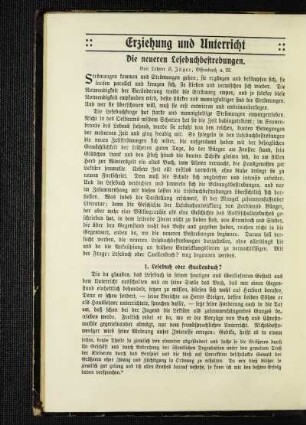 ¬Die¬ neueren Lesebuchbestrebungen